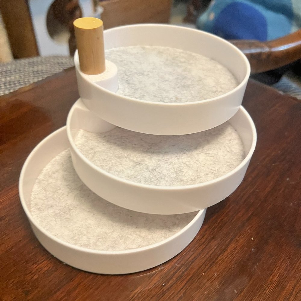 Tiered Catchall Tray